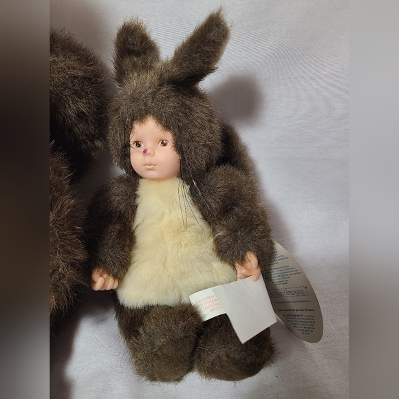 ANNE GEDDES squirrel and baby squirrel bundle 1998 vintage - Picture 3 of 7